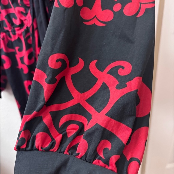 INC International Concepts Black and Red Mini Dress - Picture 6 of 6